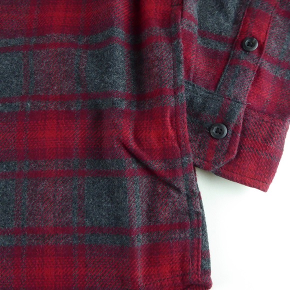 Orvis Heavyweight Flannel Plaid Shirt Jacket NWT - Picture 6 of 8